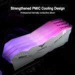 TEAMGROUP T-Force Delta RGB DDR5 Ram 32GB (2x16GB) 6000MHz PC5-48000 CL30 Intel XMP 3.0 & AMD Expo Support White RAM Memory Module FF4D532G6000HC30DC01 - Image 5