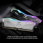 TEAMGROUP T-Force Delta RGB DDR5 Ram 32GB (2x16GB) 6000MHz PC5-48000 CL30 Intel XMP 3.0 & AMD Expo Support White RAM Memory Module FF4D532G6000HC30DC01 - Image 6