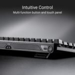 ROG Falchion Ace HFX 65% Compact Gaming Keyboard with Pre-Lubricated ROG HFX Magnetic Switches, Quick Shot Lever, 8000Hz Polling Rate, Three-Layer Dampening Foam, - Image 5