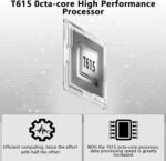 Raemond 10 Inch Android 15 Tablet with 24GB RAM + 128GB ROM, 6000mAh, Octa-Core, 1280 x 800, Dual Camera 5MP+8MP, Tablet with, (1TB Expansion) - Imagen 3
