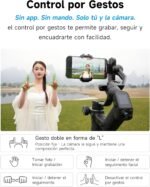 FeiyuTech SCORP Mini 3 Kit – All-in-One Stabilizer with AI Tracking, 2 kg Load and 1.3" Screen – Ideal for TikTok/Youtube/Vlogs – Compatible with Cameras, iPhone and Action Cameras - Image 5