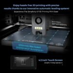 FLASHFORGE, Adventurer 5m 3D Printer 600mm/s High Speed 1-Click Auto Leveling Enhanced Direct Extruder Quick Detachable Nozzle 280°C Pei Coating Plate - Imagen 3