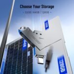 64GB USB Flash Drive USB 3.1 Gen1 Dual USB-C y USB-A Memoria USB Externa Pendrive, Velocidad de lectura hasta 100MB/s unidad de pulgar portátil para smartphones, portátiles y tabletas - Image 7