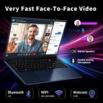 16 Inch Laptop RAM 16GB SSD 1TB, Processor N150 (1.2 to 3.6GHz) Laptop PC Laptop Computer, 6000Mah/Full Backlit Keyboard/1920x1200P/Webcam - Image 6
