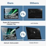 Procase 2 Pieces Screen Protector for MacBook Pro 13/MacBook Air 13, Tempered Glass Screen Protector for MacBook Air 13/Pro 13 Inch - Imagen 4