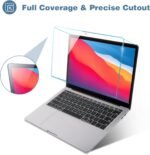 Procase 2 Pieces Screen Protector for MacBook Pro 13/MacBook Air 13, Tempered Glass Screen Protector for MacBook Air 13/Pro 13 Inch - Imagen 5