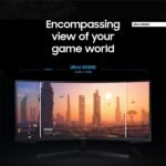 Samsung Odyssey G5 - 34" Gaming Monitor - UWQHD 165Hz HDR AMD FreeSync (2020) (LC34G55TWWNXZA) [Canadian Version], Black - Imagen 4