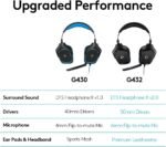 Logitech G 432 Wired 7.1 Headset - Imagen 4