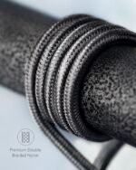 Anker USB C Cable Fast Charging, 60W Nylon USB C Cable, Double Pack, for iPhone 16/16 Pro/16 Plus/15/16 ProMax, iPad Air/Mini/Pro/ 2024, MacBook Pro 2024, Samsung Galaxy S23, Switch (6ft, Black) - Image 7