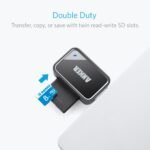 Anker USB 3.0 8-in-1 microSD (TransFlash) Reader Mini SD MMC RS-MMC SD SDHC SDXC USB 3.0 - Image 3