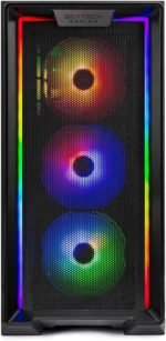 Skytech Nebula Gaming PC de computadora, Ryzen 7 7700 3,8 GHz (5,3 GHz Turbo), NVIDIA RTX 5060 8GB, 1 TB NVMe SSD, 16 GB DDR5 RAM 6000, 650 W Gold PSU, Wi-Fi, Win 11 - Imagen 4