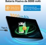 T90 Android 16 Tablet with Keyboard and Pencil – Tablet 11 Inches, 1920x1200 FHD+, 24GB RAM+128GB ROM/2TB TF, Octa-Core, 8000mAh, 13MP+5MP, Widevine L1, Gemini AI, Face ID, GPS (4 Years Warranty - Image 8