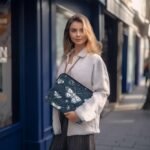 Funda acolchada para laptop, diseño de polilla y mariposa, color azul marino, bolsa protectora ligera para Ultrabooks y cuadernos, grande - Image 8