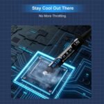 Thermal Paste 1.8g with Toolkit CPU Paste Thermal Compound Heatsink for IC/Processor/CPU/All Coolers, Carbon Based High Performance - Imagen 6