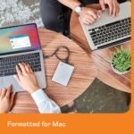 WD 6TB My Passport Ultra for Mac, Portable External Hard Drive, USB-C, USB 3.2 Gen 1/USB 3.0, Backup and Password Protection, Formatted for MacOS, Silver - Imagen 5