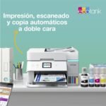 EcoTank ET-4956 White A4 Multifunction Printer with Ink Reservoir, Wi-Fi Connection, ADF, Duplex Printing, Scanning, Copy, Fax and Ink Included for up to 3 Years - Image 11