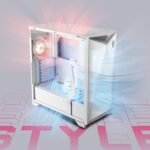 MSI Premium Mid Tower PC Gaming Case, Tempered Glass Side Panel, 4 x 120mm ARGB Fans, Liquid Cooling Support up to 360mm, Cable Management System, MPG - Imagen 3