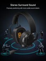 SENZER SG500 Gaming Headset Microphone – 3.5 mm Jack Gaming Headset for PC, PS4, PS5, Xbox One, Switch - Imagen 3