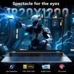 16-Inch Gaming Laptop, GeForce MX350 Discrete Graphics Gaming Laptop, Notebook Processor N95 (up to 3.4Ghz), 16GB RAM 1TB SSD, FHD 1920x1080, Backlit Computer Keyboard, Type-C - Imagen 4