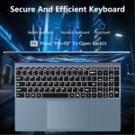 16-Inch Gaming Laptop, GeForce MX350 Discrete Graphics Gaming Laptop, Notebook Processor N95 (up to 3.4Ghz), 16GB RAM 1TB SSD, FHD 1920x1080, Backlit Computer Keyboard, Type-C - Imagen 6