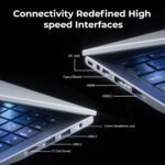 Laptop 15.6" FHD | 4300U (up to 3.7GHz) Exceeds 3500U/3200U/N150/N95, 16GB RAM, 512GB SSD, WiFi 5, BT 5.0, USB 3.2×3, 5000mAh Battery | Ideal for Office and Studies - Imagen 8