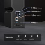 TP-Link Tri-Band BE15000 Wi-Fi 7 Router (Archer BE700) - 8 Streams 15Gbps, 1x10G, 1×2.5G, 3×1G Ports, USB 3.0, 6 Internal Antennas, VPN, EasyMesh, HomeShield, MLO, Private IoT Support. - Image 5