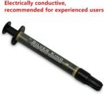 1 One enjoy Liquid Metal Thermal Paste 79W/MK High Performance Heat Sink Paste Silver King CPU for All Refrigerators 1g - Imagen 3