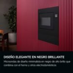 AEG Built-in Microwave Oven TB6GM171DB, 17 L, 800 W with Grill 800 W, LED Display, Touch Control Steam, Electronic Opening, Series 6000 SteamSet, Black Glass - Imagen 7