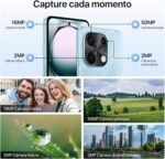 UMIDIGI Smartphone Note 100, Android 14 Mobile Phone, Octa-Core Mobile, 120Hz, 16(8+8) GB + 256GB, 6.8 Inches, 50 MP, Face & Fingerprint Unlock, NFC, 5000 mAh, GPS, Dual SIM. - Image 7