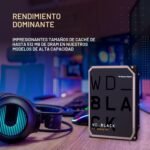 WD_Black 4TB High Performance Internal Hard Drive 3.5" - 7200 RPM Class, SATA 6 GB/s, 256MB Cache - Imagen 4
