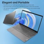 Lenovo V15 Essential Laptop | 15.6" FHD Anti-Glare Display | Intel Core i7-1255U | 40GB RAM | 1TB PCIe SSD | HDMI | RJ-45 Ethernet | Numeric Keypad | Webcam | Wi-Fi 6 | - Imagen 4