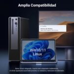 UGREEN WiFi 6 Adapter AX900Mbps Stick USB 3.0 Dual Band Antenna 5GHz 2.4GHz Wireless Dongle Spike for PC WPA2 Soft Ap Mode Compatible with Windows 11 10 - Imagen 7