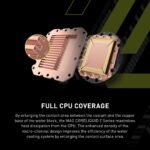 MSI MAG CORELIQUID E240 AIO RGB CPU Liquid Cooler - 240mm Radiator - Dual ARGB PWN 120mm Fans - Imagen 4