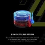 MSI MAG CORELIQUID E240 AIO RGB CPU Liquid Cooler - 240mm Radiator - Dual ARGB PWN 120mm Fans - Imagen 5