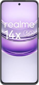 realme 14x 5G Smartphone 8+256GB, Eye Comfort 120Hz Display, 50MP Sharp Camera, 5000mAh Long Life Battery, Military-Level Shock Resistance, Octa-Core, Black (without Adapter) - Image 3