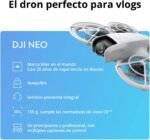 DJI Pack Neo Fly More, Mini Drone with 4K UHD Camera for Adults, 135g Drone That Flies Following You, Take Off from Hand, Target Tracking, QuickShots, Stabilized Video, with RC-N3 and 3 Batteries - Imagen 7