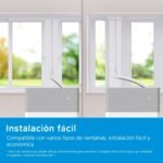 Midea Portasplit Pinguino Air Conditioner 4 in 1 | 3000 Fridges / 12000 BTU | Split Portable Quiet Low Consumption 42 m² | Cooler, Dehumidifier, Heater and Fan - Image 9