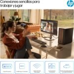 HP OmniDesk AI Desktop Computer (Intel Core Ultra 7 265, 32GB DDR5 RAM, 1TB SSD, Intel Graphics, Windows 11 Home) - Wood - Image 6