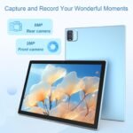 Android 13 Tablet with Keyboard, 2024 10 inch 2-in-1 Tablets, 1.8GHz Quad-Core Processor, 8GB RAM+64GB ROM + 512GB Expansion Tablet, Case/Mouse/Pencil - Image 5