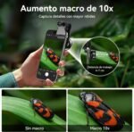 APEXEL Lens for Mobile Phones Camera for Phone Kit, Macro Lens for Smartphone Android iOS Universal iPhone Samsung Galaxy Xiaomi Oneplus Almost All Cell Phones - Image 4