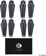 CAMKIX Mavic Pro/Platinum Replacement Propellers for dji Mavic Pro/Platinum, 2 Sets (8 Blades), Black Color Quick Release Folding Wings, Flight Tested, Essential Accessory for Mavic Pro dji - Image 8