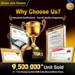 Cable HDMI 8K 2.1, disponible de 1.5 pies, 3.3 pies, 6.6 pies, 10 pies, 16 pies, 20 pies de longitudes para selección, cable HDMI trenzado de ultra alta velocidad de 48 Gbps, 8K a 60 Hz/4K - Image 4