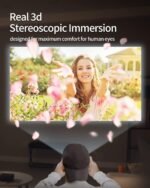 KanDao QooCam EGO 3D Camera – 24MP Photos 4K 60FPS Video Viewer Built-in 3D Stereoscopic Camera, Compatible with VR Headphones/AR Glasses/Projectors, White Charging Set - Imagen 4