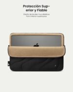 tomtoc 360° Sleeve for New 16 Inch MacBook Pro M4/M3/M2/M1 Pro/MAX (2024-2019) A3403 A3186 A2991 A2780 A2485 A2141, Puffy Sleeve Soft Lightweight Laptop Sleeve Case - Image 6