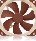 Noctua NF-A14 PWM, Silent Fan, 4 Pins (140mm, Brown) - Imagen 3