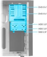 Ankermann Business Office Work V3 | Intel Core i5-14400F | Nvidia GeForce GT 740 4GB | 16GB DDR5 RAM | 1TB NVMe SSD | Windows 11 | WiFi & Bluetooth | MS Office 2024 - Imagen 5