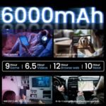 10.1" Tablet, Android 15, In-Cell Display, 20GB (8+12) RAM, 256GB ROM, 1280x800, 6000mAh Battery, Bluetooth, Dual Camera, GMS, WiFi - Imagen 3