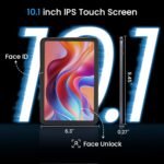 10.1" Tablet, Android 15, In-Cell Display, 20GB (8+12) RAM, 256GB ROM, 1280x800, 6000mAh Battery, Bluetooth, Dual Camera, GMS, WiFi - Imagen 5