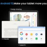 10.1" Tablet, Android 15, In-Cell Display, 20GB (8+12) RAM, 256GB ROM, 1280x800, 6000mAh Battery, Bluetooth, Dual Camera, GMS, WiFi - Imagen 8