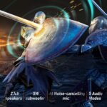 BenQ MOBIUZ EX3210U Gaming Monitor White 32" 4K UHD IPS, 144Hz 1ms, HDMI 2.1, FreeSync, HDR600, 98% P3, 99% Adobe RGB, Eye-Care, Remote Control, Speakers 2.1, Compatible PS5/Xbox Series X 4K@120Hz - Imagen 9